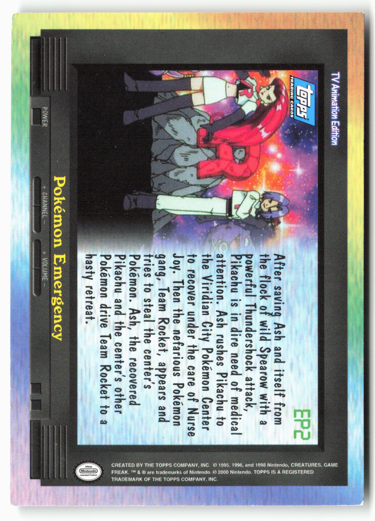 Topps EP2 Pokémon Emergency Pokémon - Non-Holo - 13786