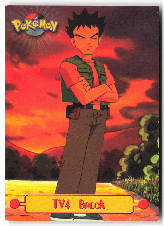 Nintendo #TV4 TV4 Brock Pokémon - Non-Holo - 13789