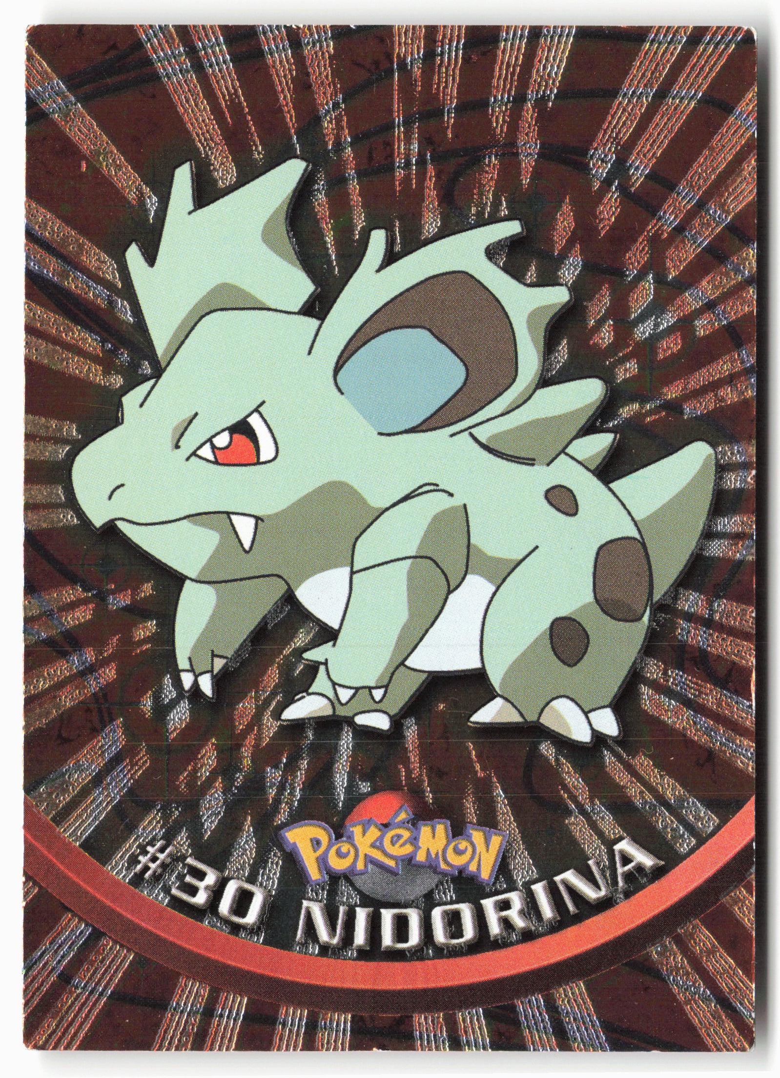 Topps #30 Nidorina Pokémon - Holo - 13790