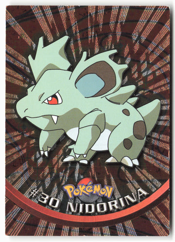 Topps #30 Nidorina Pokémon - Holo - 13790