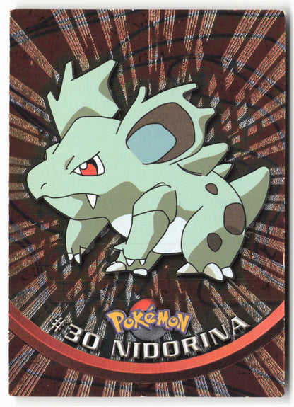 Topps #30 Nidorina Pokémon - Holo - 13790