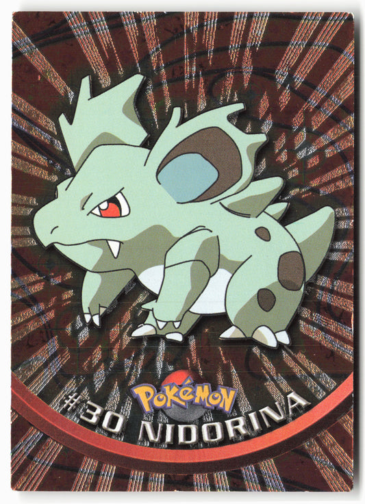 Topps #30 Nidorina Pokémon - Holo - 13790