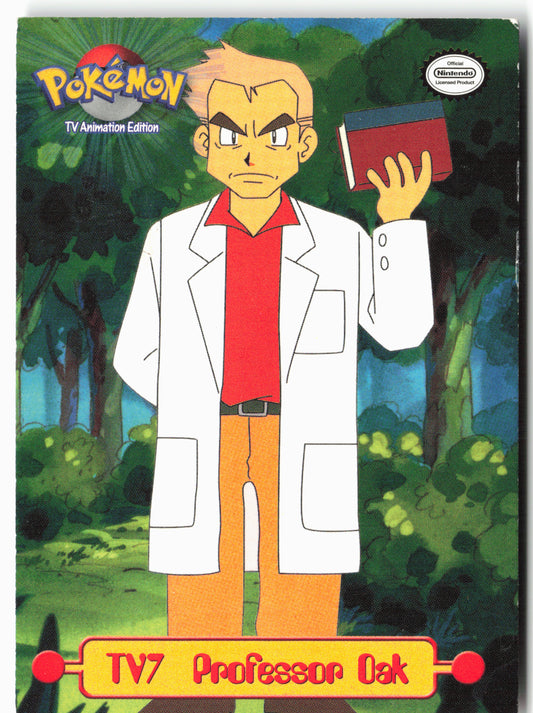 TV Animation Edition TV7 Professor Oak Pokémon - Non-Holo - 13791