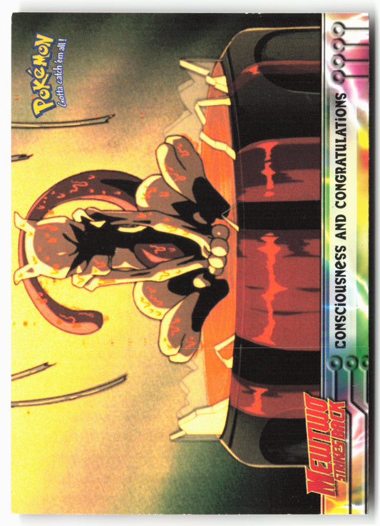 MewTwo #3 Consciousness & Congratulations Pokémon NonHolo 13792