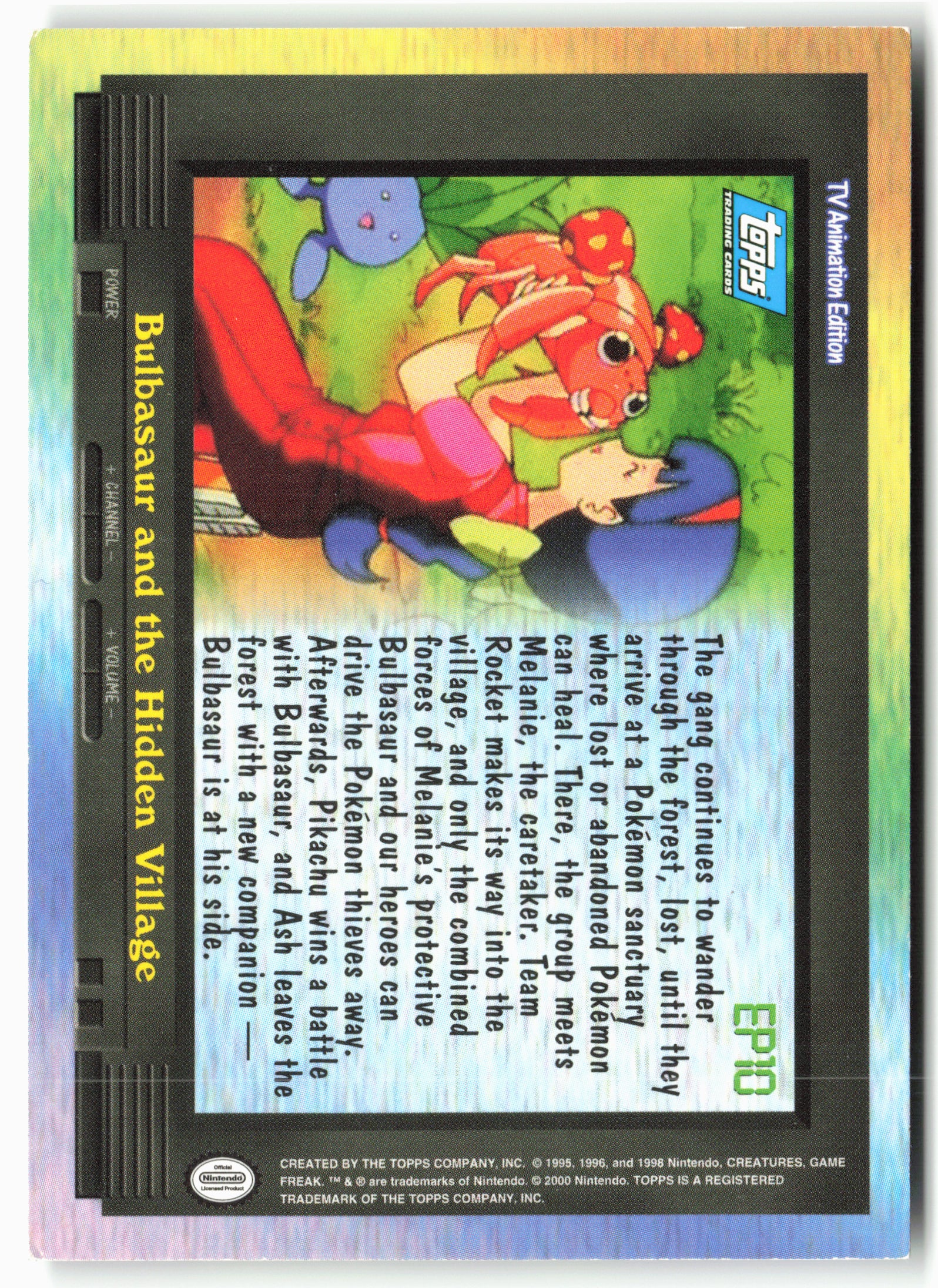Topps EP10 Bulbasaur and the Hidden Village Pokémon - Non-Holo - 13797