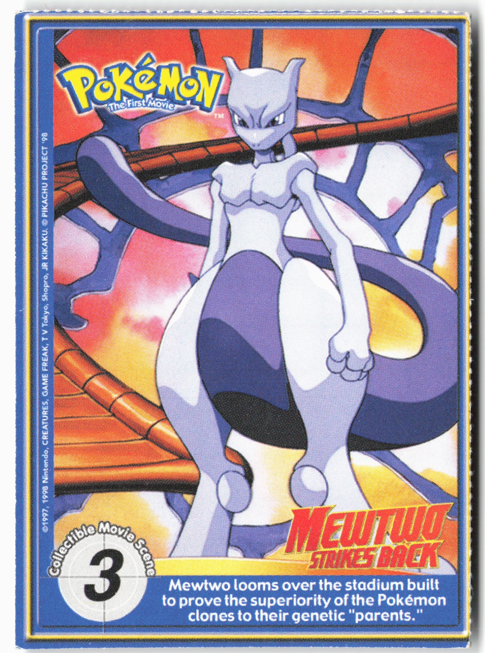 MewTwo Strikes Back #38 Ninetales Pokémon - Non-Holo - Burger King - 13800