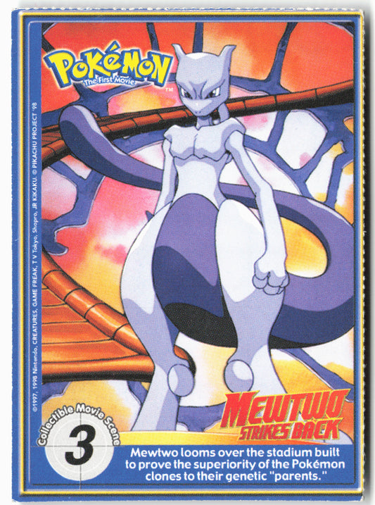 MewTwo Strikes Back #38 Ninetales Pokémon - Non-Holo - Burger King - 13800