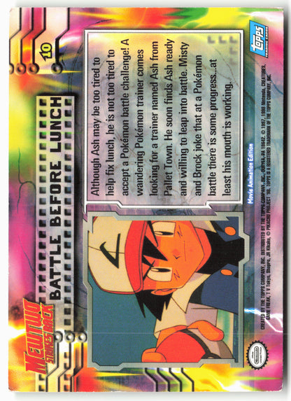 MewTwo Strikes Back #10 Battle Before Lunch Pokémon - Non-Holo - 13805