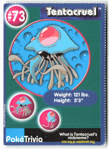 MewTwo Strikes Back #73 Tentacruel Pokémon - Non-Holo - 13807