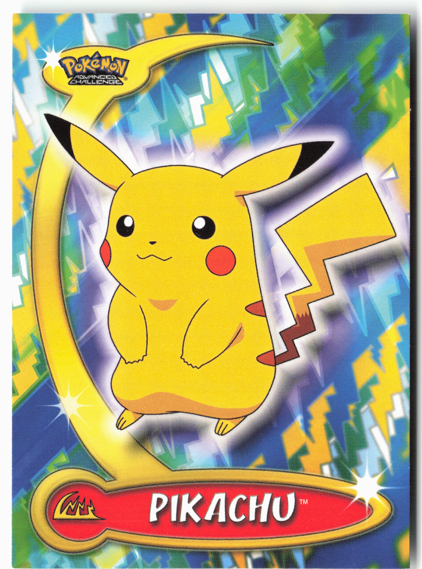 Topps Advanced Challenge #53 Pikachu Pokémon - Non-Holo - 13811