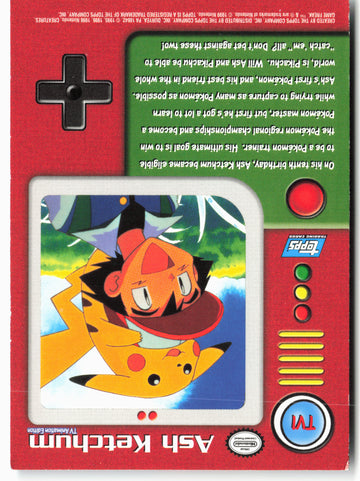 Topps TV1 Ash Ketchum Pokémon - Non-Holo - 13812