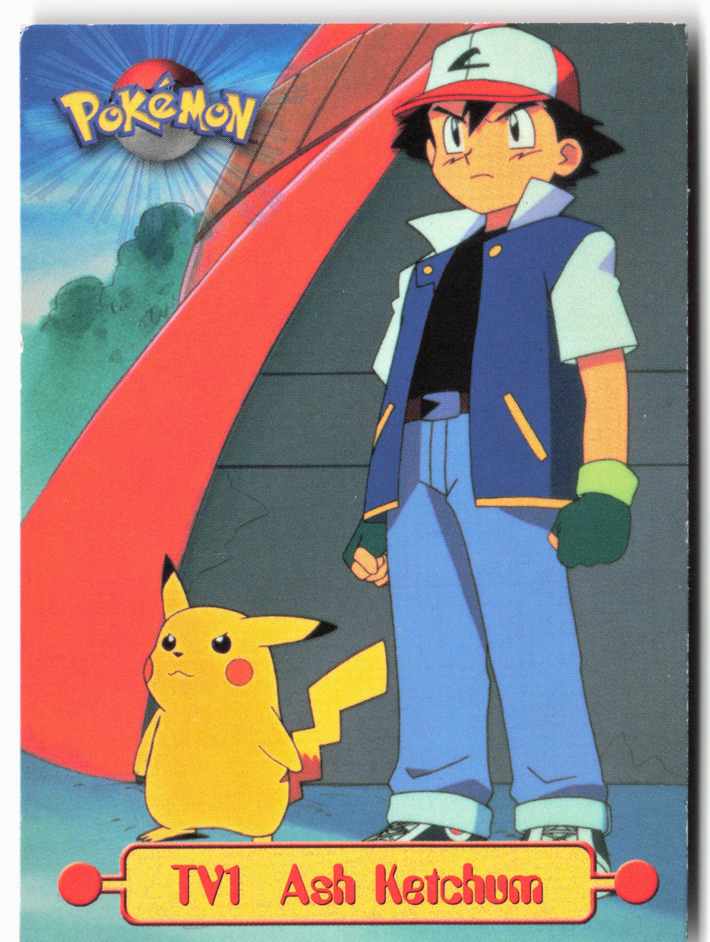 Topps TV1 Ash Ketchum Pokémon - Non-Holo - 13812