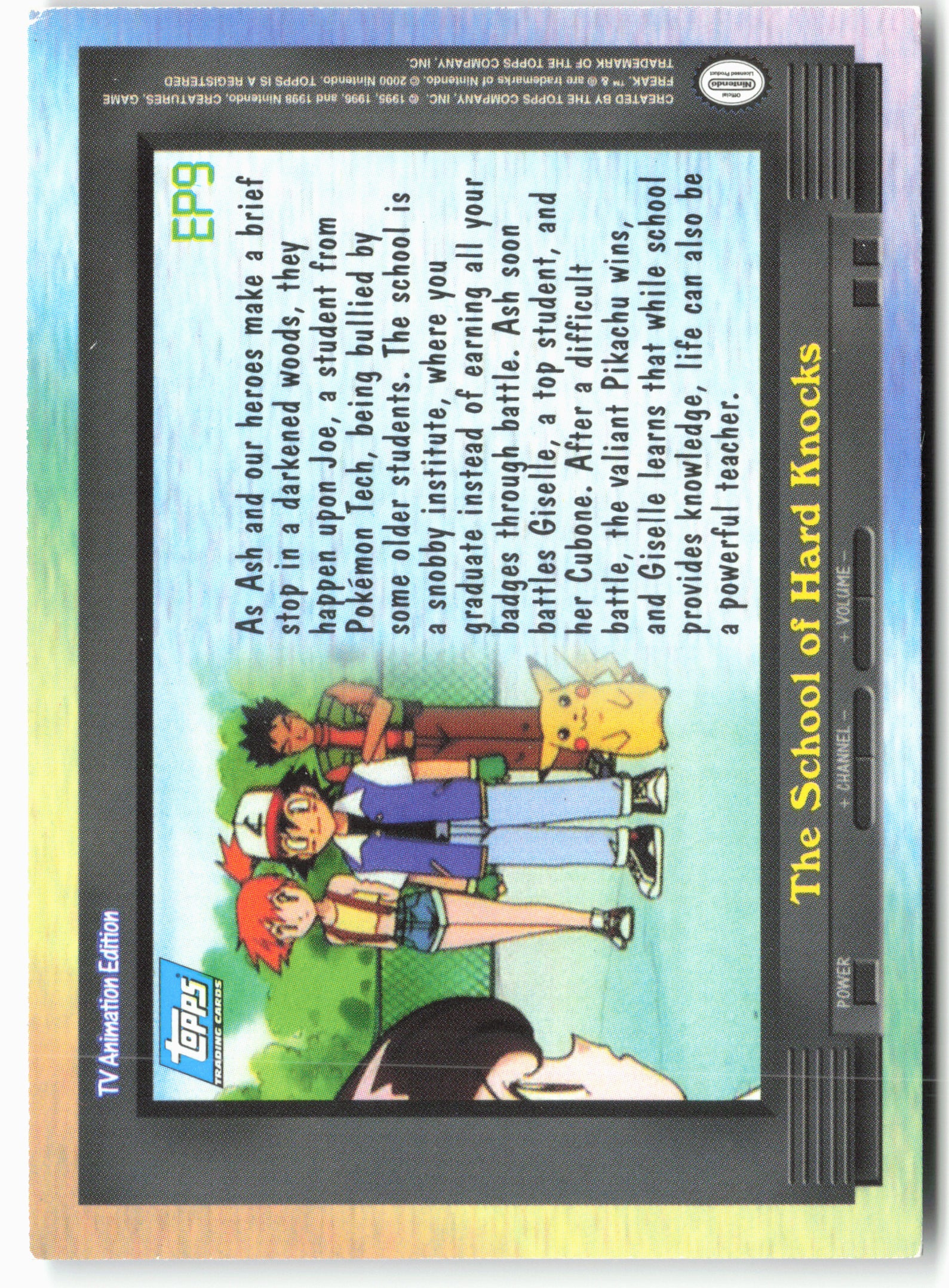 Topps EP9 The School of Hard Knocks Pokémon - Non-Holo - 13813