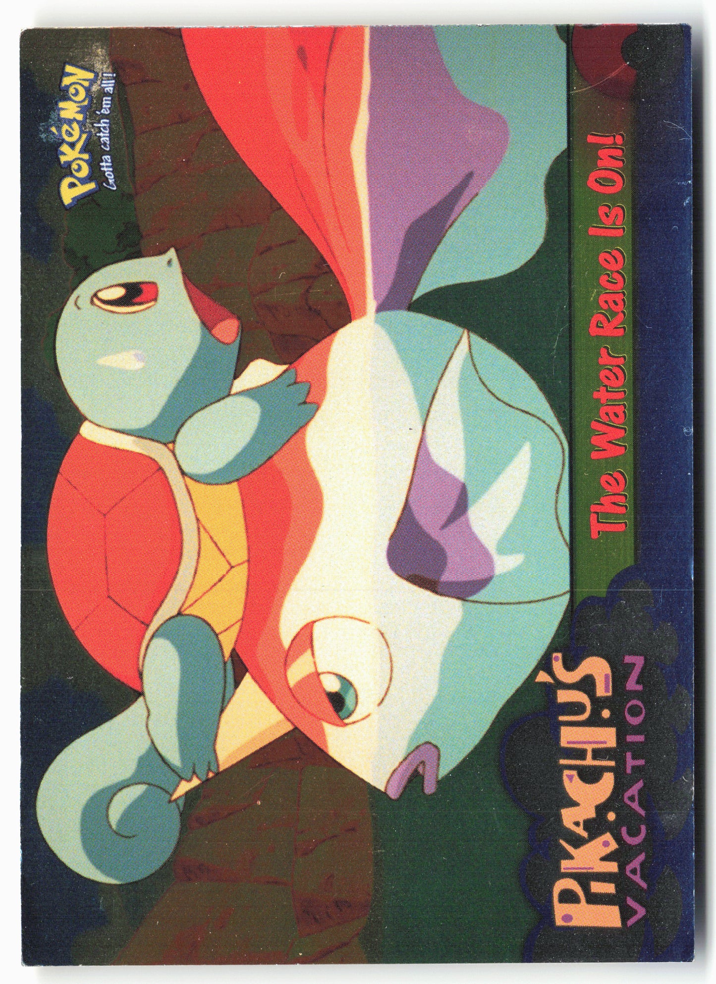 Pikachu's Vacation #47 The Water Race Is On! Pokémon - Holo - 13815