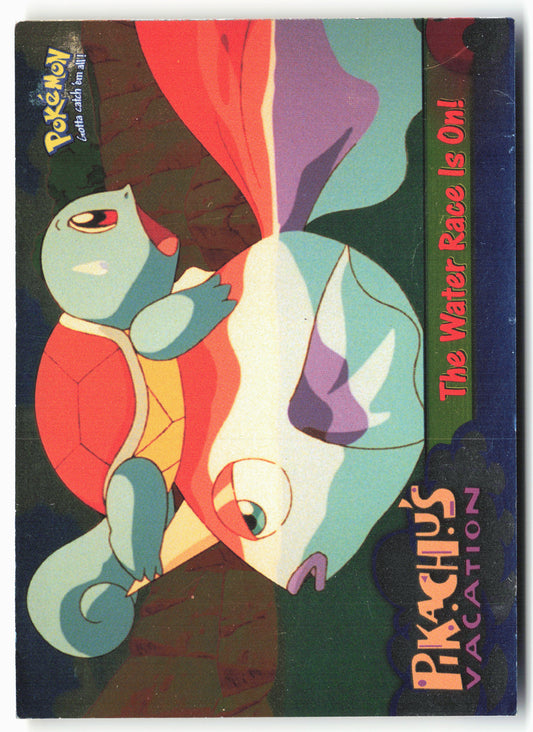 Pikachu's Vacation #47 The Water Race Is On! Pokémon - Holo - 13815