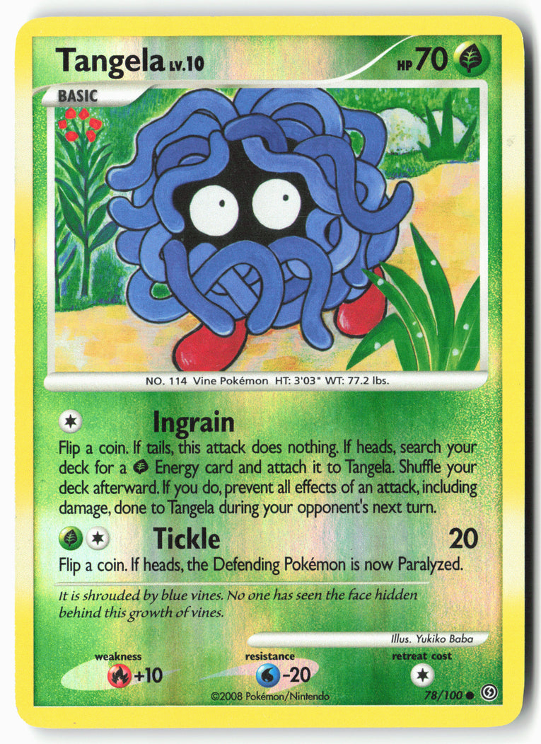 Stormfront #78/100 Tangela Reverse Holo