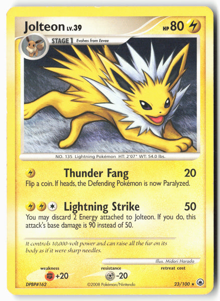 Majestic Dawn #23/100 Jolteon Non-Holo - DMG