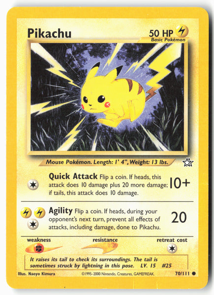 Neo Genesis #070/111 Pikachu