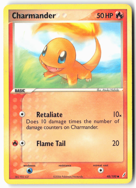 Crystal Guardians #48/100 Charmander Non-Holo