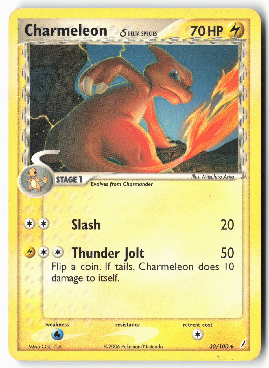 Crystal Guardians #30/100 Charmeleon (Delta Species) Non-Holo