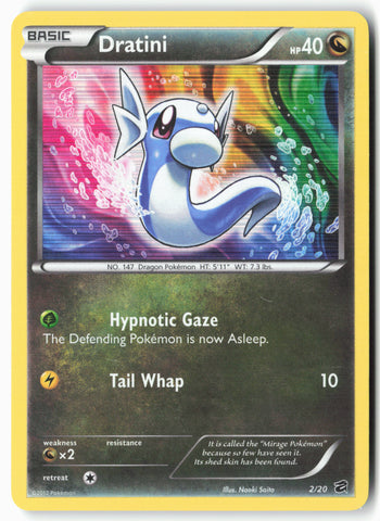 Dragon Vault #2/20 Dratini (2) Holo