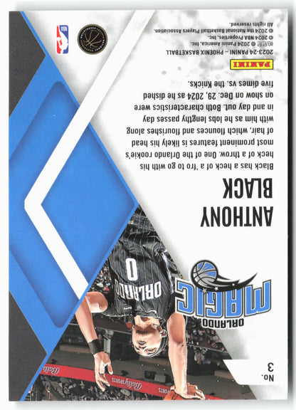 2023-24 Panini Phoenix #3 Anthony Black Instant Phenom
