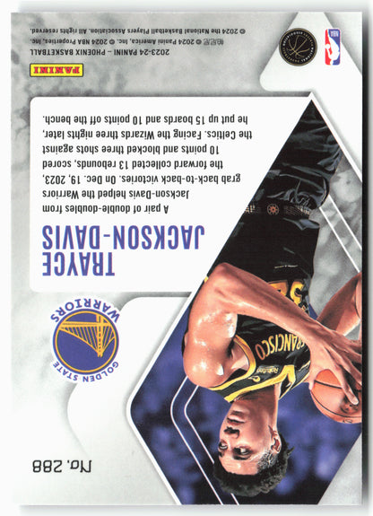 2023-24 Panini Phoenix #288 Trayce Jackson-Davis
