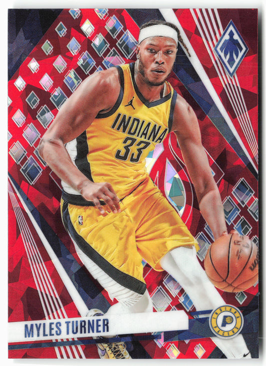 2023-24 Panini Phoenix #183 Myles Turner Phoenix Red Ice