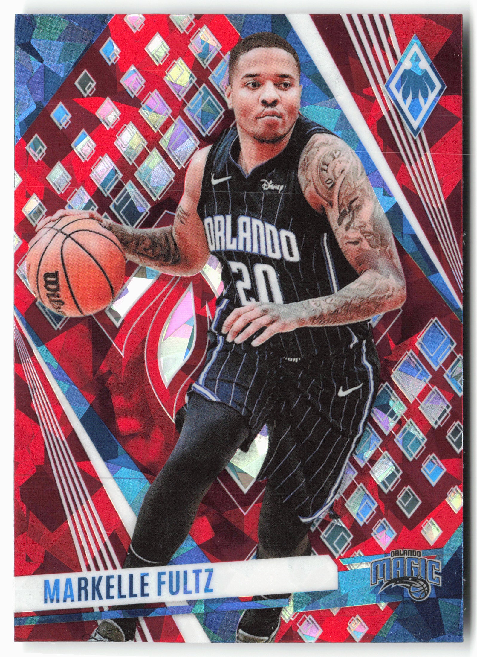 2023-24 Panini Phoenix #126 Markelle Fultz Phoenix Red Ice