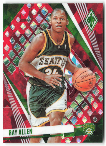 
2023-24 Panini Phoenix #221 Ray Allen Phoenix Red Ice
