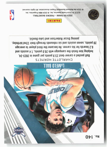 
2023-24 Panini Phoenix #140 LaMelo Ball Phoenix Red Ice