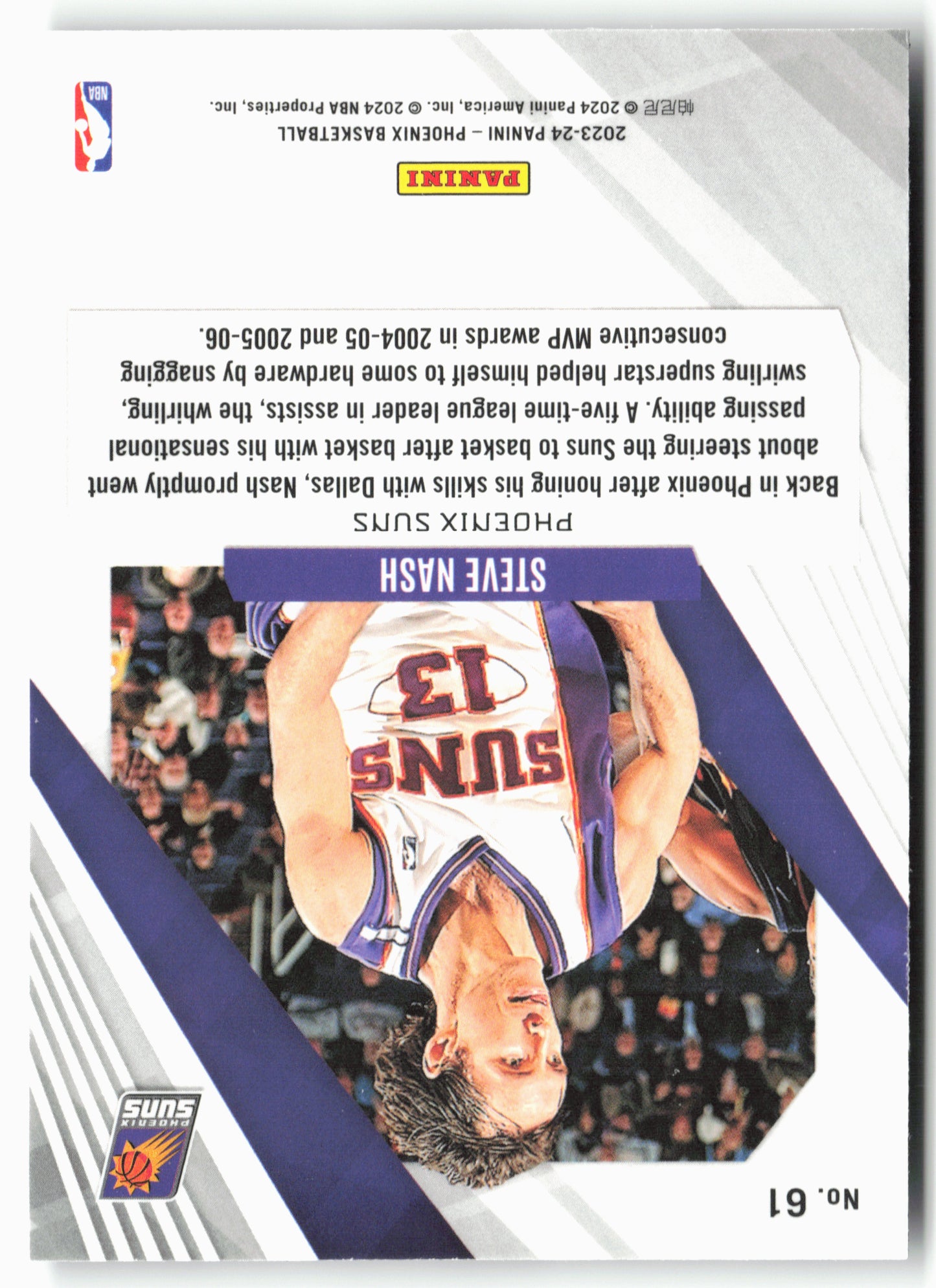 2023-24 Panini Phoenix #61 Steve Nash Silver