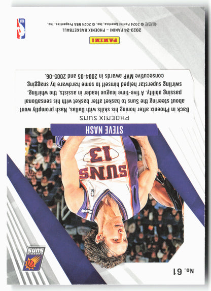 2023-24 Panini Phoenix #61 Steve Nash Silver