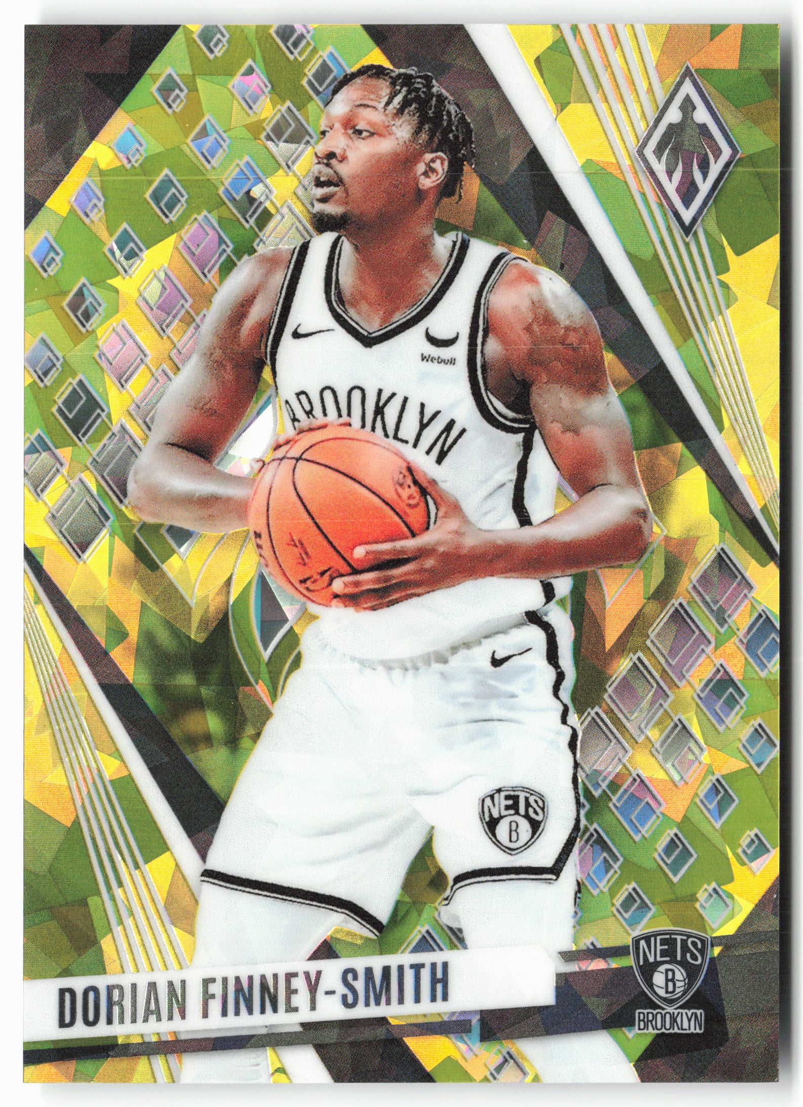 2023-24 Panini Phoenix #223 Dorian Finney-Smith Phoenix Yellow Ice #/175
