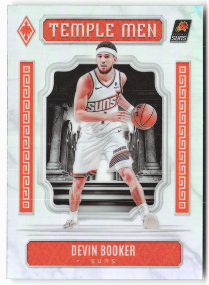 2023-24 Panini Phoenix #17 Devin Booker Temple Men Silver