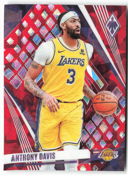 2023-24 Panini Phoenix #248 Anthony Davis Phoenix Red Ice