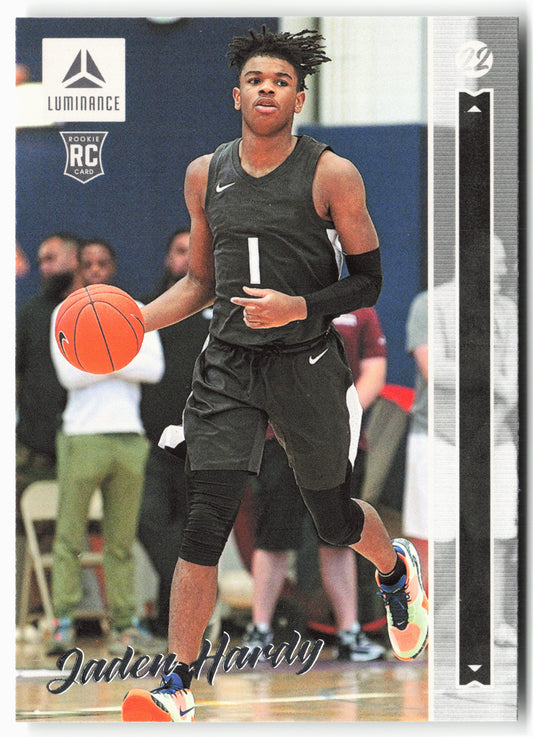 2022 Panini Chronicles Draft Picks #36 Jaden Hardy Luminance