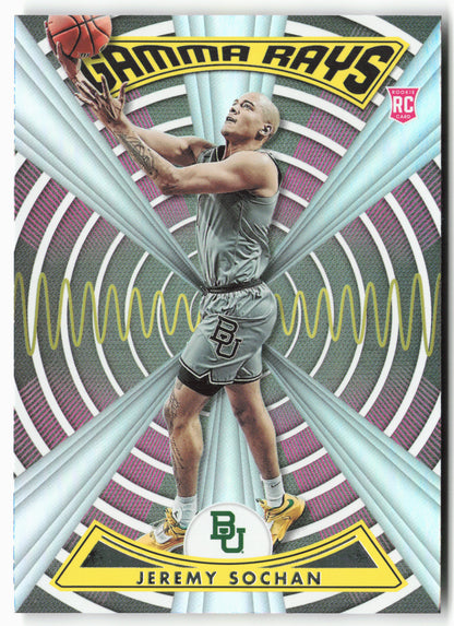 2022 Panini Chronicles Draft Picks #ZG-JSO Jeremy Sochan Gamma Rays