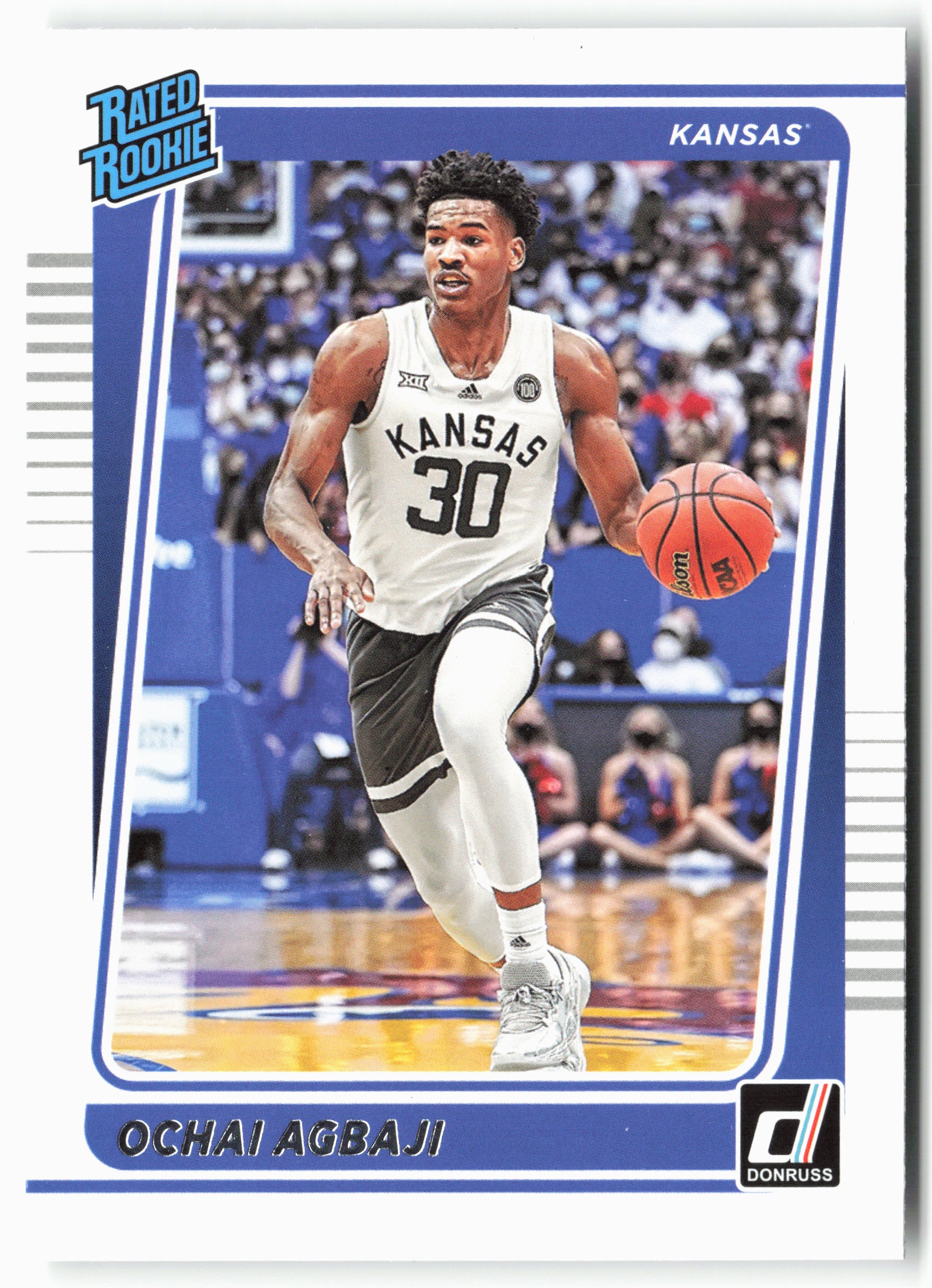 2022 Panini Chronicles Draft Picks #20 Ochai Agbaji Donruss Rated Rookies