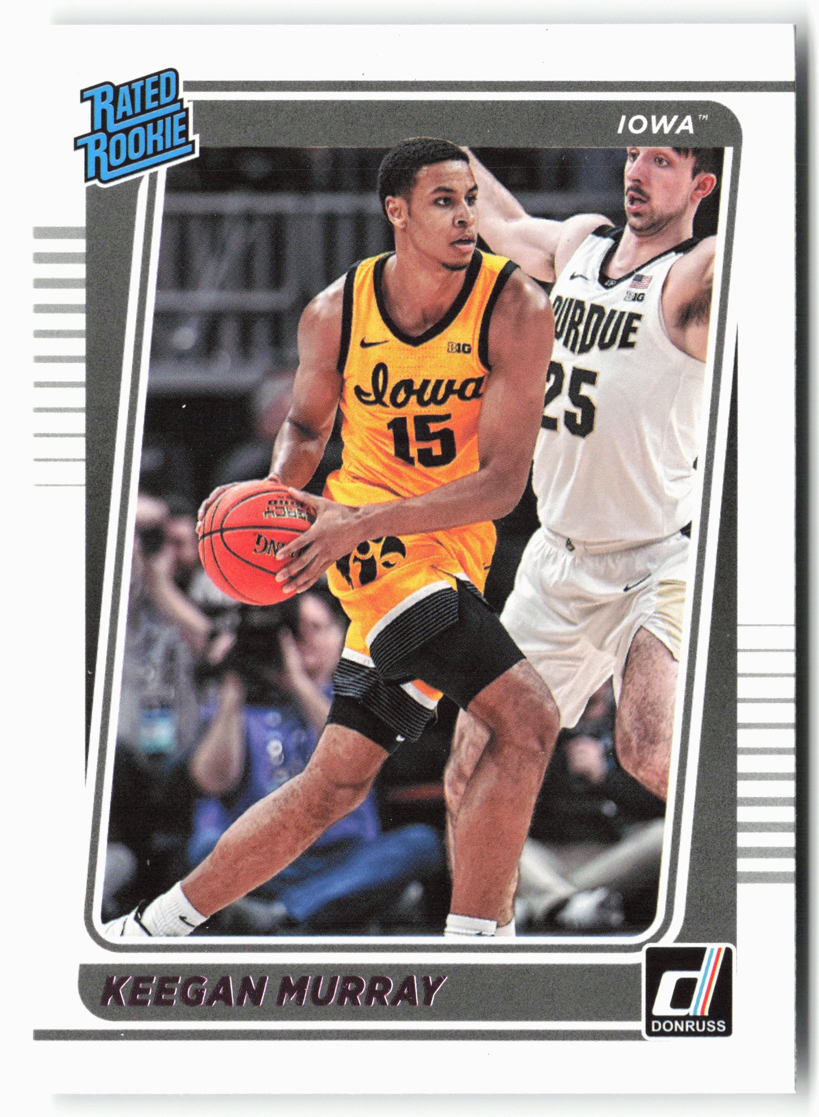 2022 Panini Chronicles Draft Picks #4 Keegan Murray Donruss Rated Rookies Pink