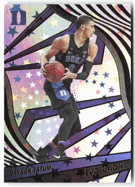 2022 Panini Chronicles Draft Picks #61 Jayson Tatum Revolution Astro