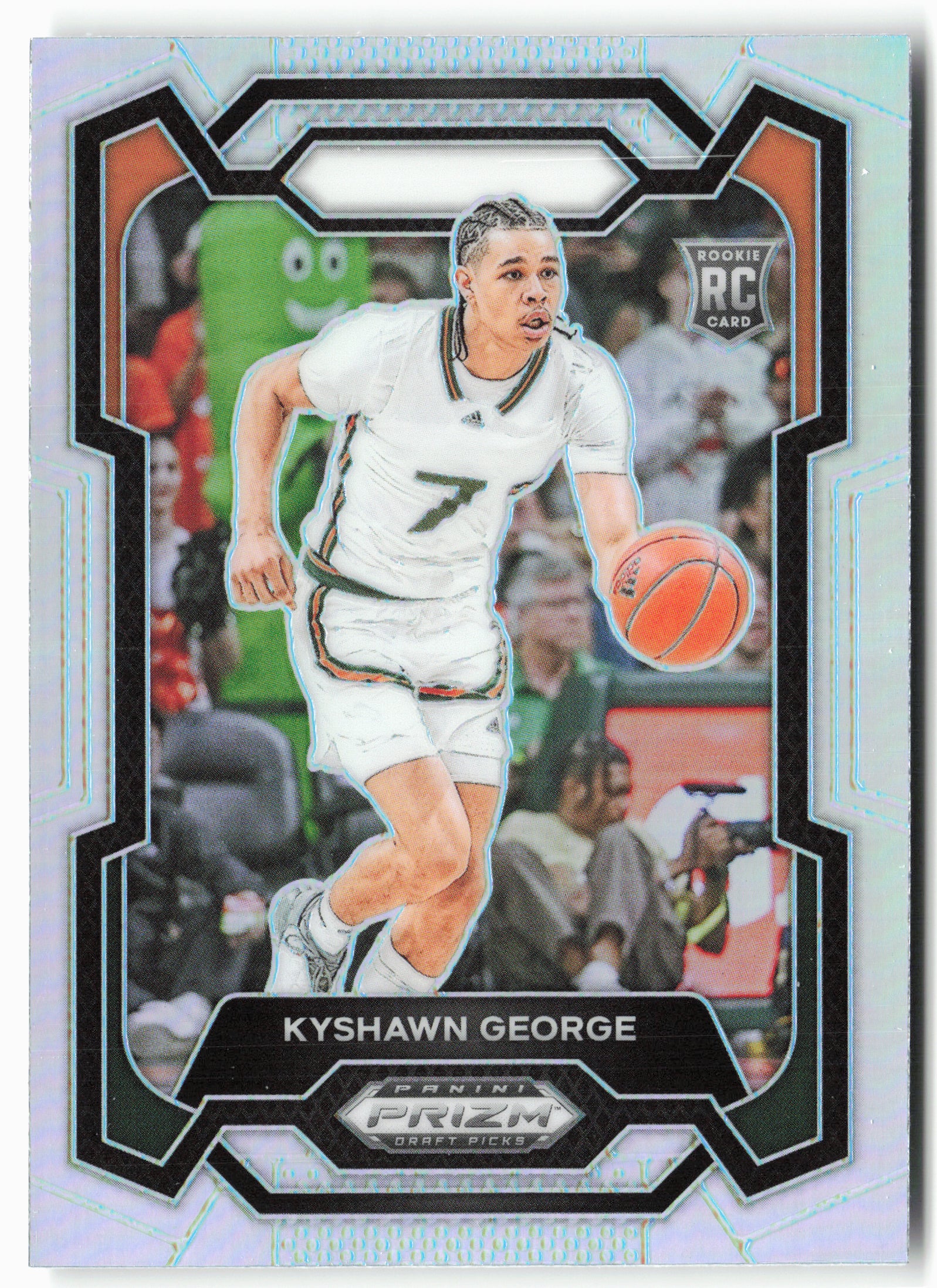 2024 Panini Prizm Draft Picks #71 Kyshawn George Prizms Silver