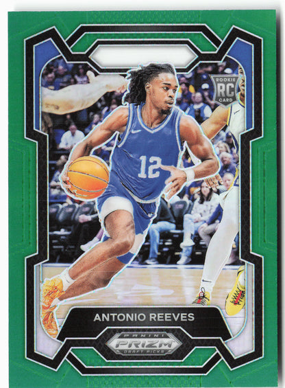 2024 Panini Prizm Draft Picks #100 Antonio Reeves Prizms Green
