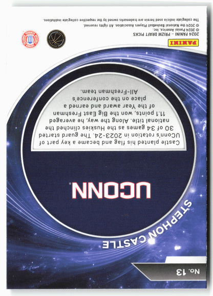 2024 Panini Prizm Draft Picks #13 Stephon Castle Student Orientation