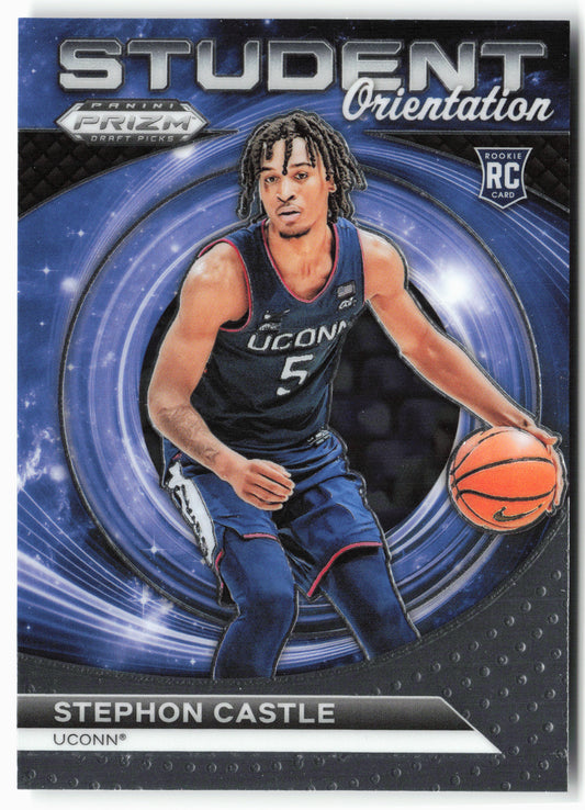 2024 Panini Prizm Draft Picks #13 Stephon Castle Student Orientation