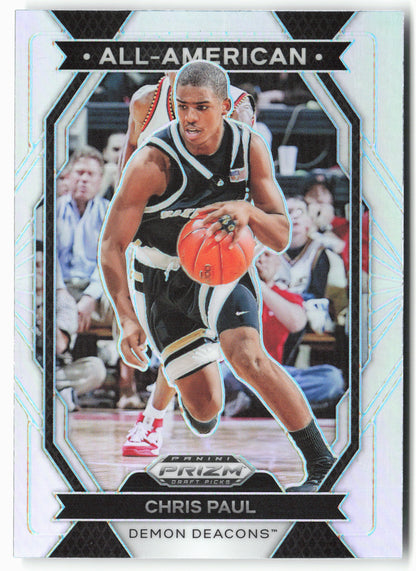 2024 Panini Prizm Draft Picks #21 Chris Paul All-American Prizms Silver
