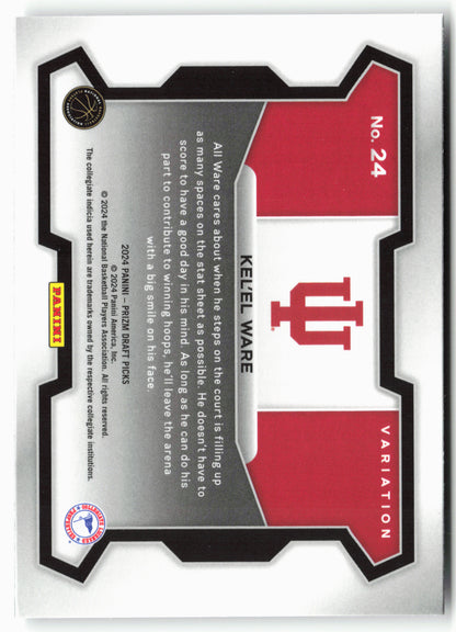 2024 Panini Prizm Draft Picks #24b Kel'el Ware