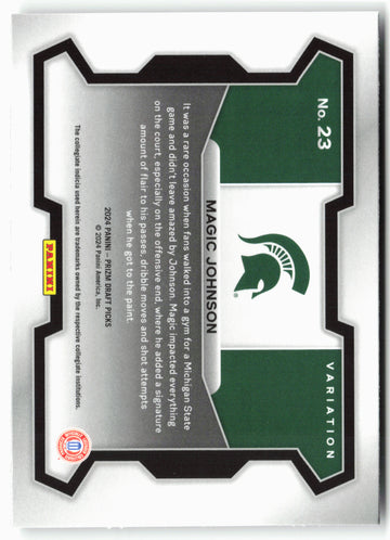 
2024 Panini Prizm Draft Picks #23b Magic Johnson