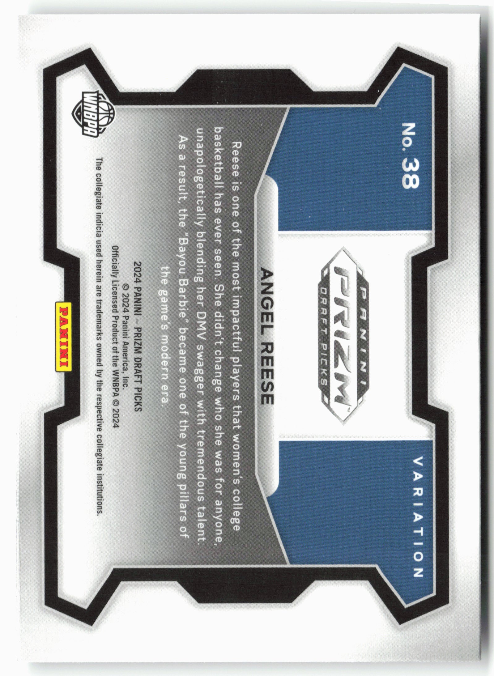 2024 Panini Prizm Draft Picks #38b Angel Reese