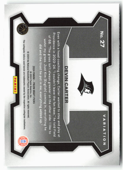 2024 Panini Prizm Draft Picks #27b Devin Carter
